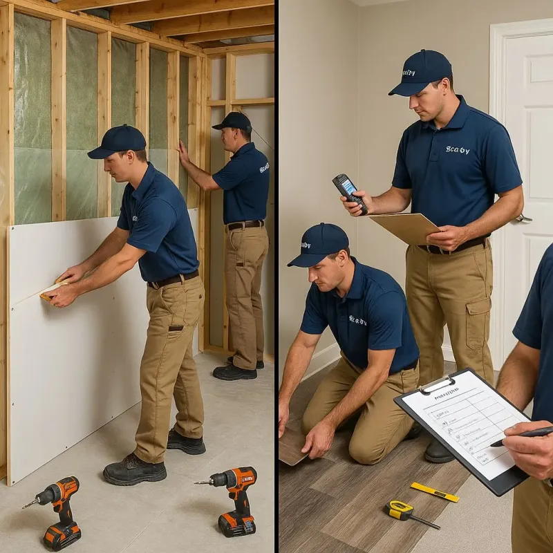 Repairs and Reconstruction process in Brunswick, OH